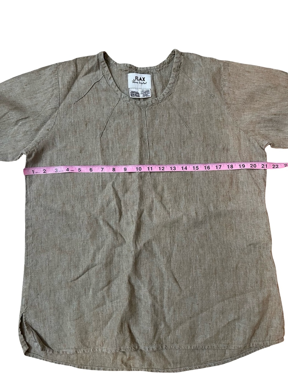 FLAX 100% LINEN TOP - Picture 11 of 12